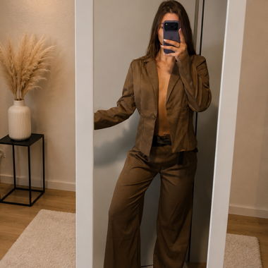 Brown Suit Set