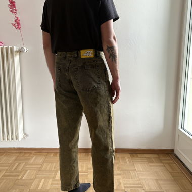 Polar 93! — gelb/schwarze Jeans