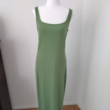 Maxikleid Sommer grün na-kd