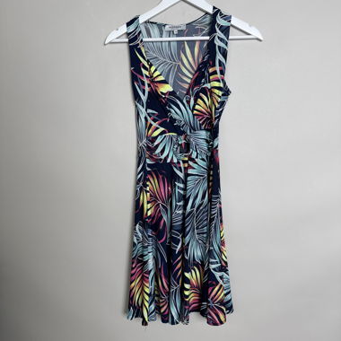 Robe à imprimé tropical Morgan