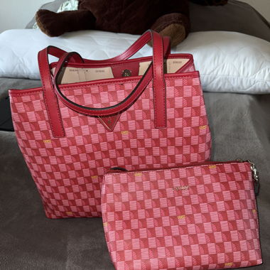 Sac à main Guess rouge