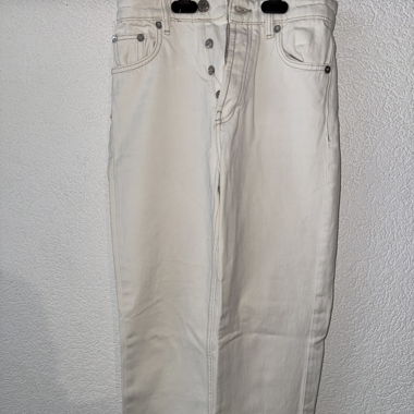Jean droit beige