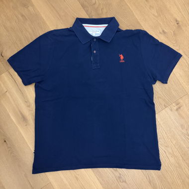 Polo USPA blu