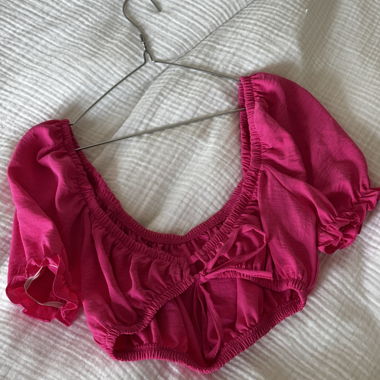 Top Crop Rosa