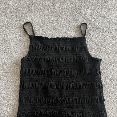 Spagettiträger top H&M