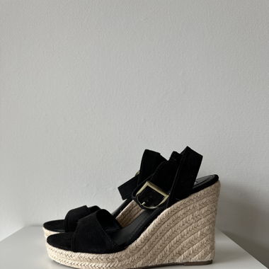 High Heel Sandalette mit Keilabsatz