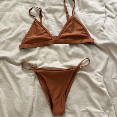 Bikini brun terracotta