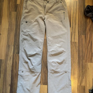 Grey hiking pants