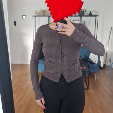Cardigan brown