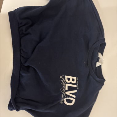 Felpa BLVD Blu navy