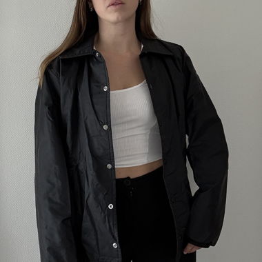Black vintage coaches jacket