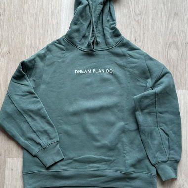 Felpa AMISU verde “DREAM.PLAN.DO.” M