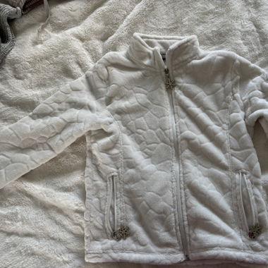 Polaire blanche enfant europapark