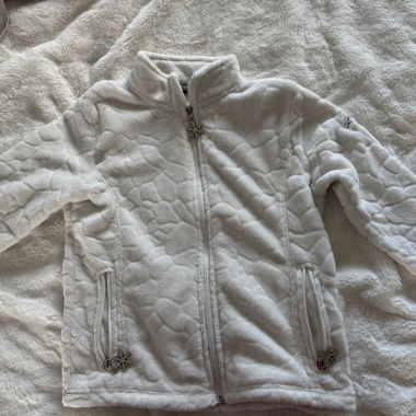 Polaire blanche enfant europapark