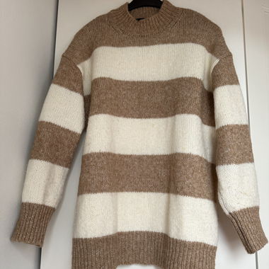 Pull tricot rayé MANGO, taille S