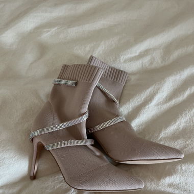 High Heels mit Glitzer