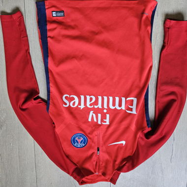 Felpa in pile da allenamento PSG Nike rossa