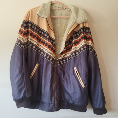 Veste Sherpa vintage