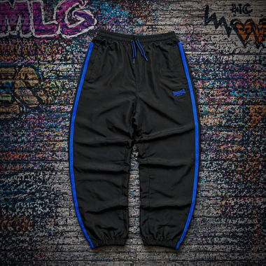 Pantaloni da allenamento Lonsdale nero/blu S