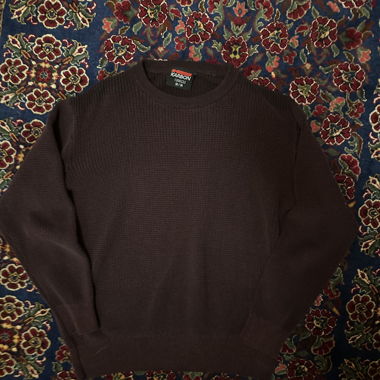 Vintage Whine Red Knit Sweater
