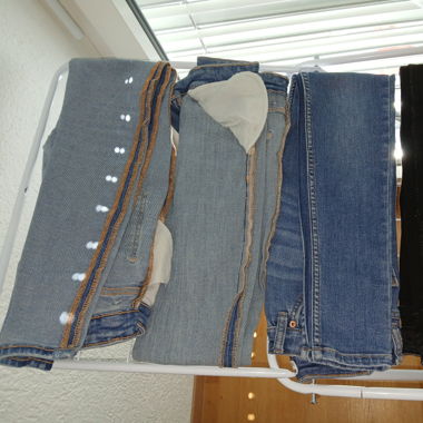 9 neue Jeans Nr. 34 und S