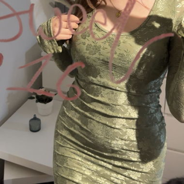 Robe satin CIDER XS