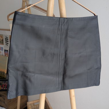 Gonna in pelle nera & Other Stories Taglia 38