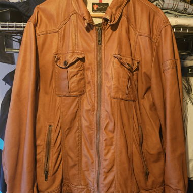 Strellson leather jacket