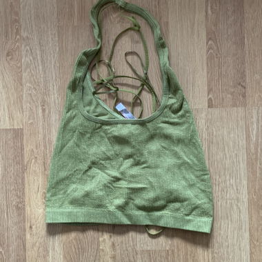 Urban Outfitters Out From Under top vert style gilet