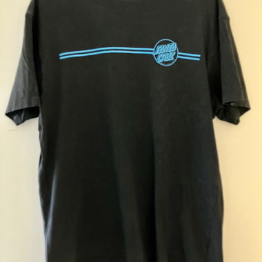 TEE short noir SANTA CRUZ