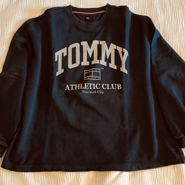 Felpa Tommy Jeans blu navy