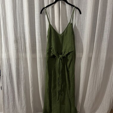 Grünes Sommerkleid