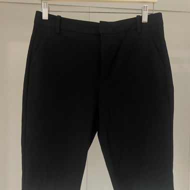 Mango black suite shorts