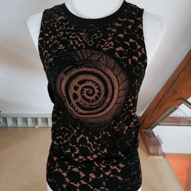 Top Plazmalab Neu Gr. S, Serpent Black Rust Wash