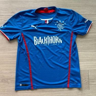 2013-14 Rangers Home Shirt Size M