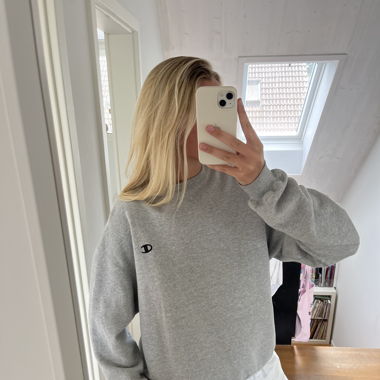 Grauer Champion Hoodie