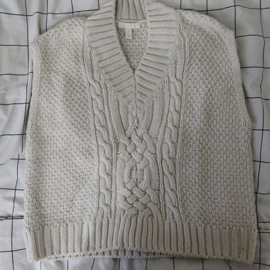 White Vest Wool