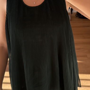 Haut Zara Basic vert