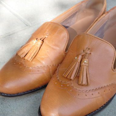 Sommerschuhe Lederimitat