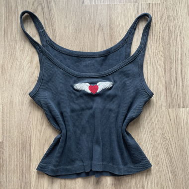 Brandy Melville Tanktop schwarz