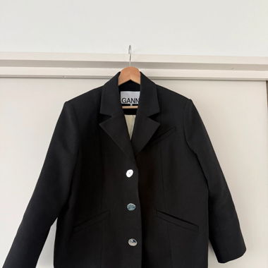 Ganni boxy blazer 