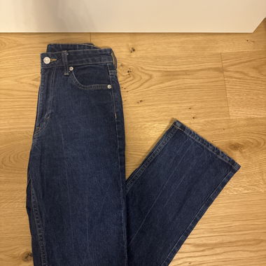Jeans Vintage Straight Taille Haute