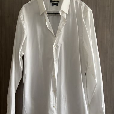 Camicia bianca slim fit