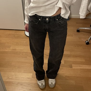 Jeans noirs ZARA, taille 38