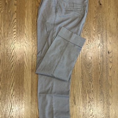 Pantalone donna con pince 3/4