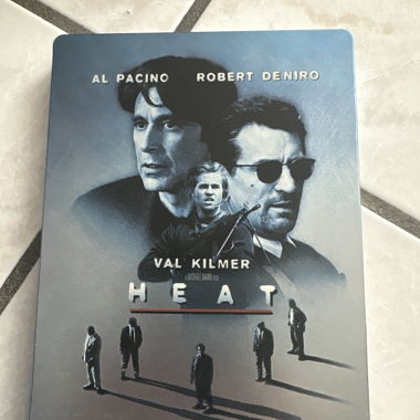 Steelbook del film Heat