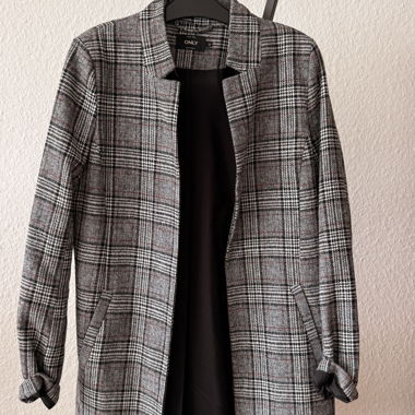 Manteau à carreaux ONLY, taille S