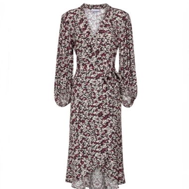 Robe en crêpe florale Ganni Gr. 34