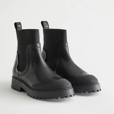Stivaletti Chelsea in pelle / & Other Stories 