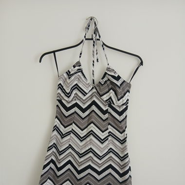 Robe d'été noire et blanche H&M taille 36